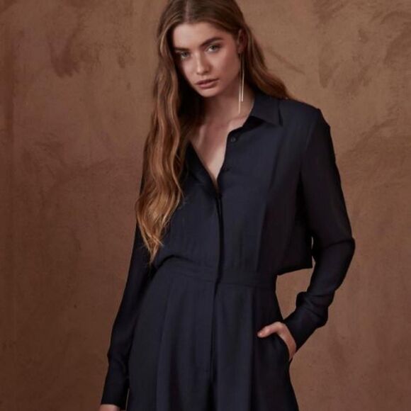 The Fifth Label Pants - The fifth label Women's Navy Playsuit romper